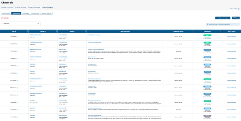 NextPax dashboard