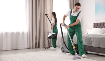 vacation rental cleaning