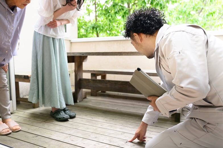 home deck inspection