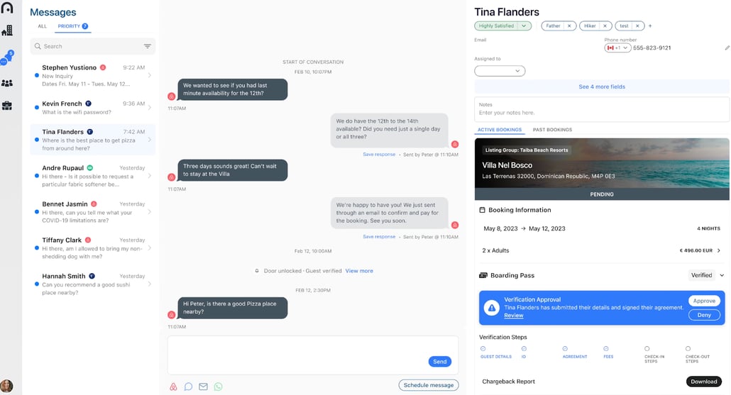 Enso Connect message platform