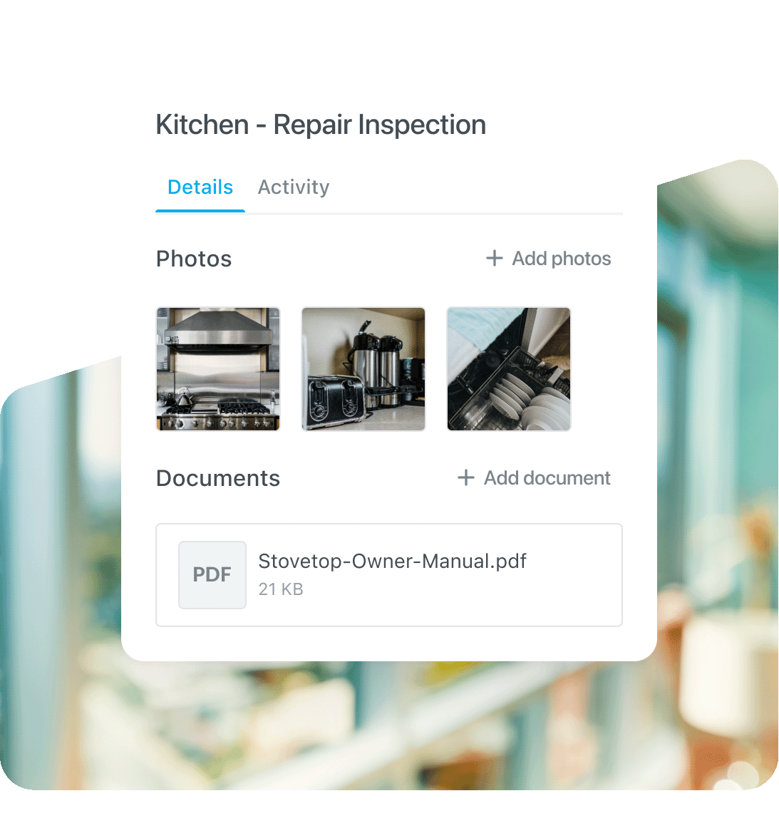 Student housing Kitchen Inspection