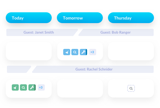 Seamlessly Sync Reservation and Occupancy Data with your PMS System.