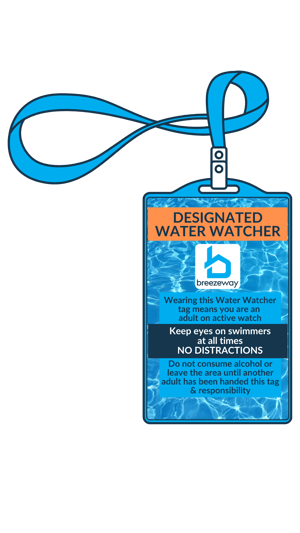 DESIGNATED WATER WATCHER BADGE