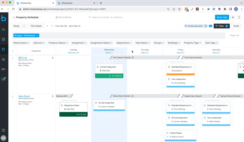 Breezeway STR operations management platform