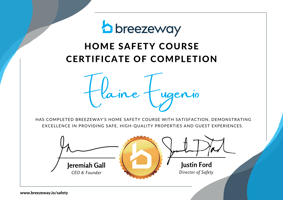 Safety Certificate