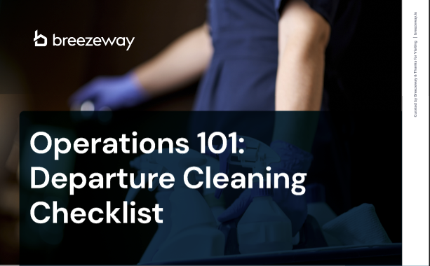 Departure Cleaning Checklist