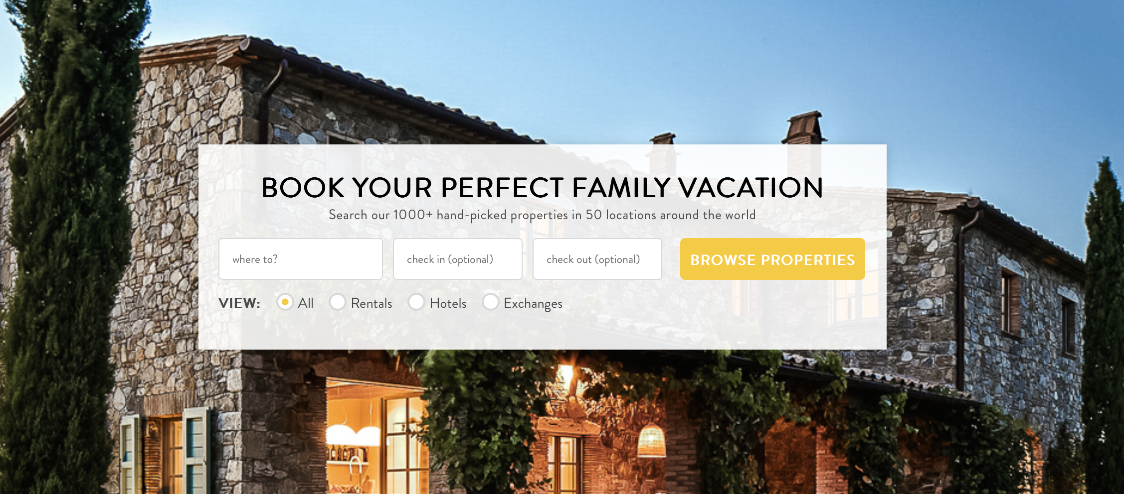 Kid & Coe Family Vacation Rentals
