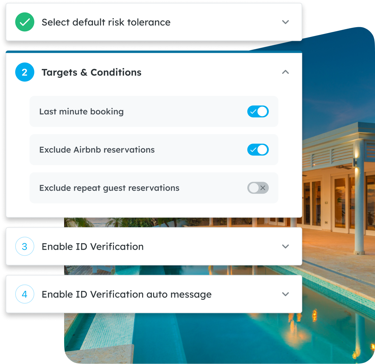 Setup ID Verification - Targets & Conditions