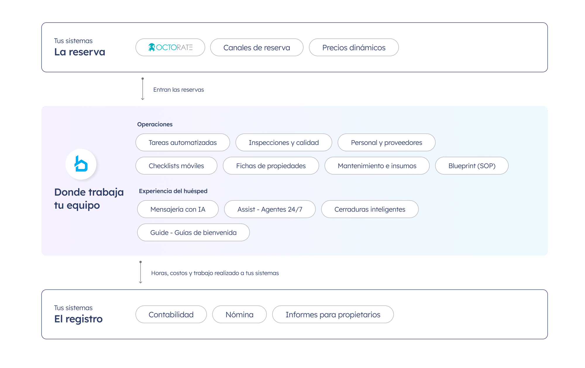 Tech Stack Overview - Octorate - Spanish