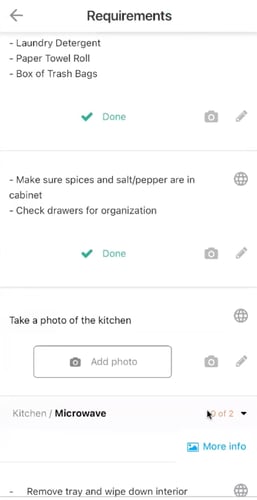 Breezeway’s customizable checklists