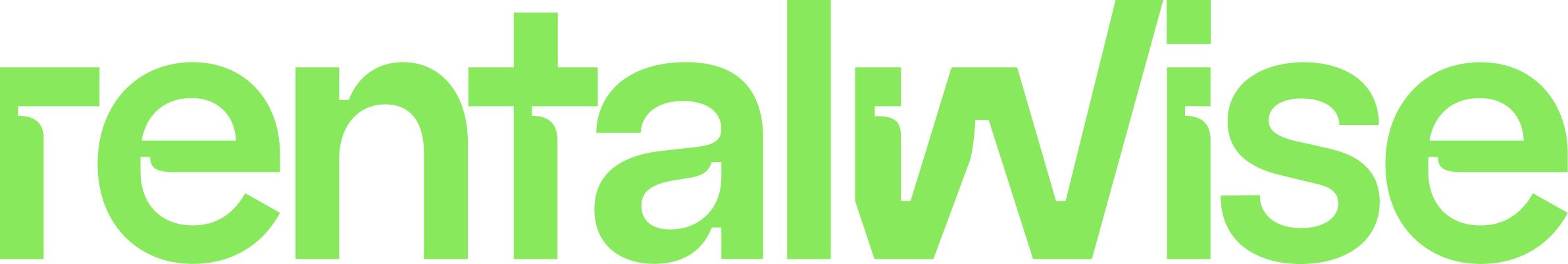 RentalWise - Logo (Bright Green)